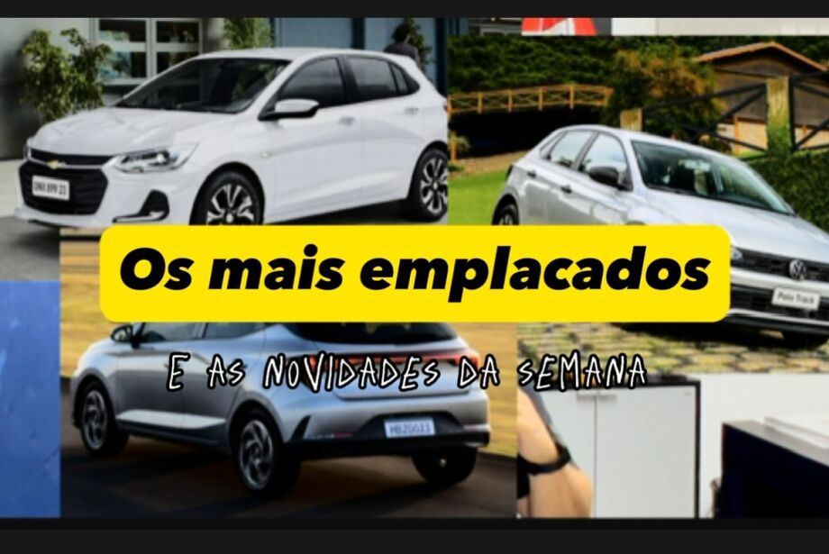 Os carros mais emplacados em agosto de 2023 e as novidades no salão de