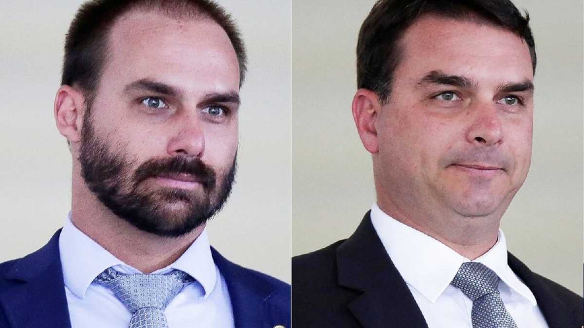 Fl Vio E Eduardo Bolsonaro Pedem Cidadania Na Embaixada Italiana