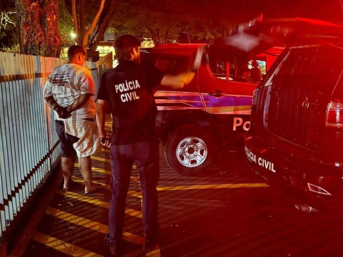 Homem capturado pela Polícia Civil após ameaçar pastora e ser denunciado por violência doméstica