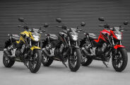 A Honda responde à Yamaha Fazer FZ25 com a nova linha da CB 300F Twister