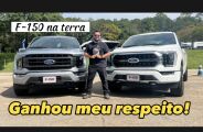 Dirigimos a nova Ford F-150 em estrada de terra