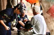 Ribeirinhos afetados pelos incêndios no Pantanal recebem assistência médica