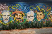 Higa imortaliza mural que homenageia artistas em Campo Grande