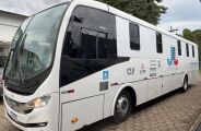 Ônibus da justiça itinerante faz mais de 100 atendimentos por dia