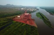 Mesmo sem dragagem do Rio Paraguai, transporte de minérios bate recorde