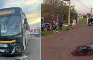 Tia e sobrinha morrem em colis&atilde;o entre moto e &ocirc;nibus em Tr&ecirc;s Lagoas