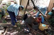Mutirão contra dengue promove "limpa" em residências de Campo Grande