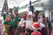 Papai Noel chega com 'Natal dos Doces' em shopping de Campo Grande