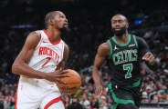 Kevin Durant lidera Rockets em triunfo sobre os Celtics; campe&otilde;es do Leste, Pacers vencem a 1&ordf;