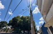 Prefeitura marca data para começar limpeza de fios irregulares no centro 