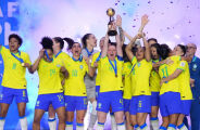 Brasil derrota Portugal na decisão e conquista a 1ª Copa do Mundo feminina de futsal