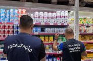 Ap&oacute;s proibi&ccedil;&atilde;o da Anvisa, Procon recolhe f&oacute;rmulas infantis de mercados e farm&aacute;cias
