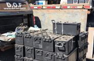 DOF apreende maconha "ice" escondida em carca&ccedil;as de bateria