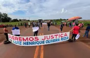 Manifestantes liberam a BR-163 ap&oacute;s bloqueio de 5h