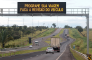 Dia do Trabalhador deve ter 41 mil ve&iacute;culos a menos na BR-163 em rela&ccedil;&atilde;o a Tiradentes