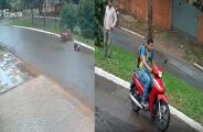 Idosa entra em coma ap&oacute;s acidente com motociclista que fugiu sem prestar socorro