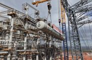 Arauco instala estrutura de 300 toneladas na maior caldeira do mundo