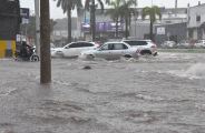 Com quase 100 mm de chuva em 48h, Capital segue em alerta para tempestade