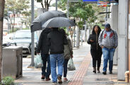 Frente fria traz tempestades e derruba temperaturas a 9&deg;C no fim de semana