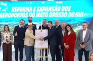"Quem viaja quer conforto", diz Lula ao entregar reformas em tr&ecirc;s aeroportos de MS