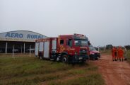 Avi&atilde;o bimotor cai em manh&atilde; de neblina em Campo Grande