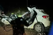 Jovem morre ap&oacute;s acidente frontal com caminh&atilde;o de carga na BR-262