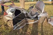 Traficante foge de abordagem da PRF, bate em &aacute;rvore e morre