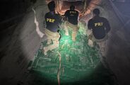 PRF apreende mais de 3,5 toneladas de drogas em caminh&otilde;es na BR-262