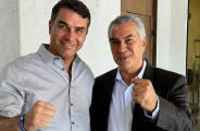 Reinaldo e Fl&aacute;vio Bolsonaro alinham estrat&eacute;gia eleitoral em reuni&atilde;o em Bras&iacute;lia