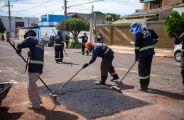 Buracos fazem Prefeitura usar 100 toneladas de asfalto neste s&aacute;bado em Campo Grande