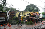 Uma semana ap&oacute;s temporal que causou estragos, Campo Grande tem novo alerta para tempestades