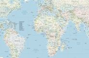 IBGE disponibiliza a partir de amanh&atilde; mapas-m&uacute;ndi recentes
