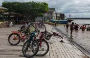 Cidade brasileira com 40 mil habitantes adota lei inusitada e at&eacute; a pol&iacute;cia anda de bicicleta