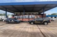 PF apreende 17 toneladas de solvente qu&iacute;mico para coca&iacute;na