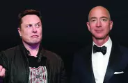 Enquanto Elon Musk tem patrim&ocirc;nio de R$ 4,68 trilh&otilde;es, Jeff Bezos ganhou R$ 510 bilh&otilde;es em 30 dias