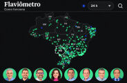 Mais da metade dos pol&iacute;ticos eleitos em MS n&atilde;o pede voto para Fl&aacute;vio Bolsonaro nas redes