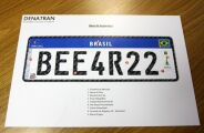 Placas com padr&atilde;o Mercosul ser&atilde;o implatadas em dezembro