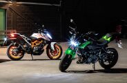 Comparativo entre a KTM 390 Duke ABS e a Kawasaki Z400 