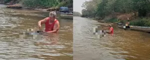 Homem morre afogado após desequilibrar e cair no Rio Aquidauana