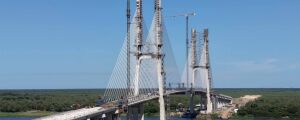 Obras da ponte da Rota Bioc&ecirc;anica entram na reta final para unir Brasil e Paraguai