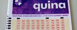 Resultado da Quina de ontem, concurso 7039, s&aacute;bado (30/05): veja o rateio