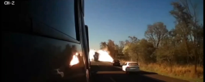Acidente entre carretas paralisa tr&aacute;fego durante 10 horas na BR 163