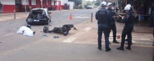 Motorista embriagado provoca morte de motociclista em frente a bar 