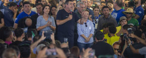 Sem rea&ccedil;&atilde;o da oposi&ccedil;&atilde;o, Riedel avan&ccedil;a para vencer elei&ccedil;&atilde;o no primeiro turno