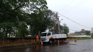 Falta de energia elétrica afeta moradores em oito bairros de Campo Grande 