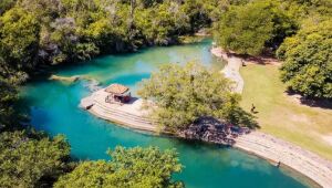 Balneário de Bonito é interditado devido ao grande volume de chuvas