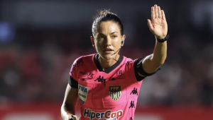 Ap&oacute;s pol&ecirc;mica, sul-mato-grossense Daiane Muniz apita Palmeiras x S&atilde;o Paulo