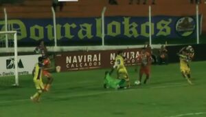 Naviraiense empata com o Costa Rica, mas se isola na lideran&ccedil;a do Estadual