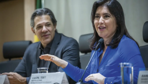 Simone Tebet recha&ccedil;a ser vice de Haddad em S&atilde;o Paulo 