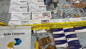 A&ccedil;&atilde;o j&aacute; apreendeu quase 1 tonelada de rem&eacute;dios emagrecedores irregulares em Campo Grande